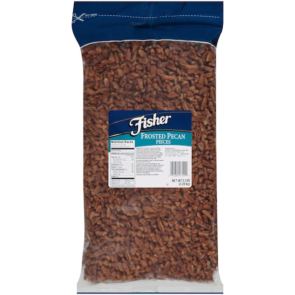Piezas de pacana escarchada Fisher Fisher de 5 libras - 70555
