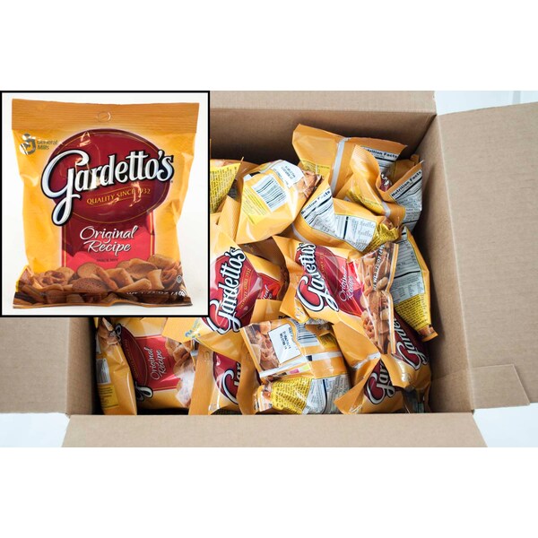 Mezcla de botanas Gardetto's en presentación individual, receta original, 1.75 oz., Paquete con 60 unidades - 16000-11178