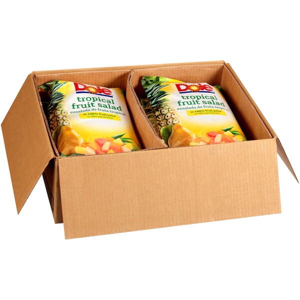 Dole Dole En Ensalada de Frutas Tropicales con Jugo de Frutas 81 oz. Bolsa, Pq6 - 09097