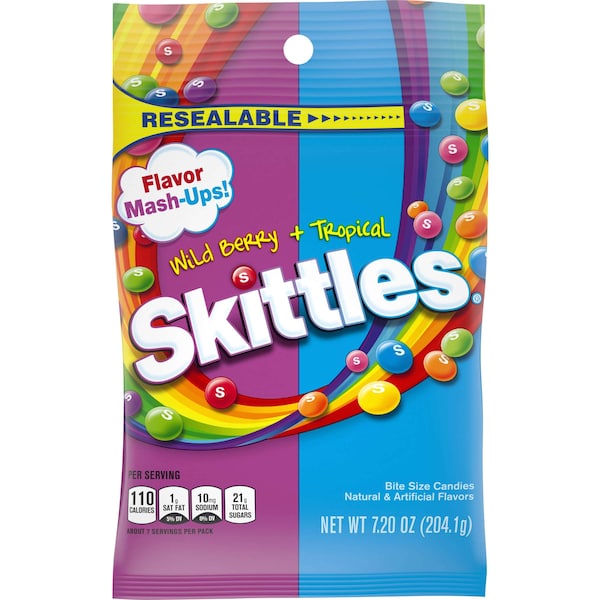 Bolsa de Skittles Skittles Mash-Ups de 7.2 oz, paquete de 12 - 317293.