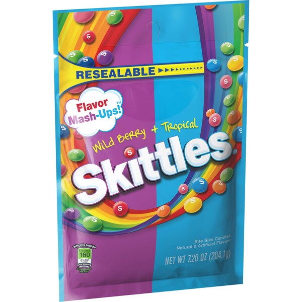 Bolsa de Skittles Skittles Mash-Ups de 7.2 oz, paquete de 12 - 317293.
