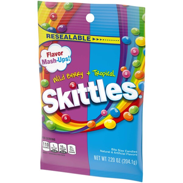 Bolsa de Skittles Skittles Mash-Ups de 7.2 oz, paquete de 12 - 317293.