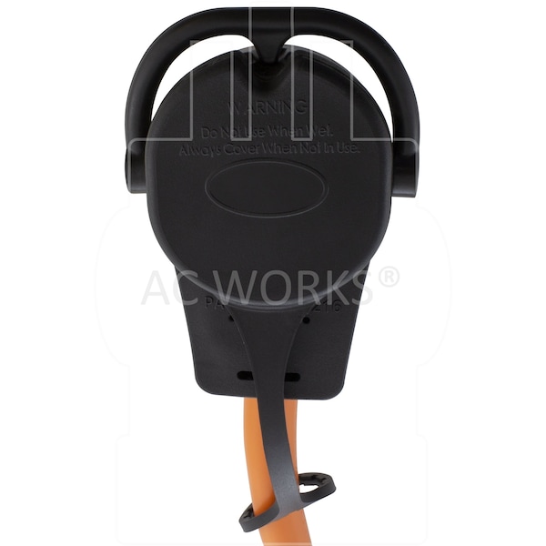 Ac Works 1.5FT 50A 14-50 Piggy-Back Plug with L14-30R Connector Adapter Cord - PB1450L1430