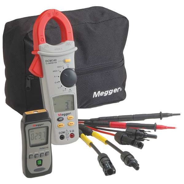 Megger Photovoltaic Kit, 1999 W/m2, DCM Meter - PVK330