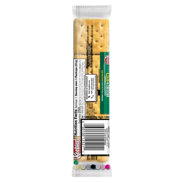 Keebler Keebler Club Kings Blend Cheddar Cracker 1.8 oz. Paquete, PK144 - 3010021161

El título en español sería: Keebler Keebler Club Kings Blend Galleta de Cheddar 1.8 oz. Paquete, PK144 - 3010021161