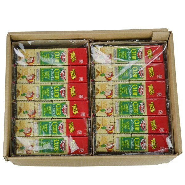 Keebler Keebler Club Kings Blend Cheddar Cracker 1.8 oz. Paquete, PK144 - 3010021161

El título en español sería: Keebler Keebler Club Kings Blend Galleta de Cheddar 1.8 oz. Paquete, PK144 - 3010021161