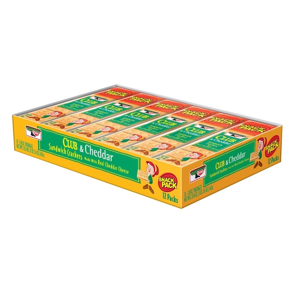 Keebler Keebler Club Kings Blend Cheddar Cracker 1.8 oz. Paquete, PK144 - 3010021161

El título en español sería: Keebler Keebler Club Kings Blend Galleta de Cheddar 1.8 oz. Paquete, PK144 - 3010021161