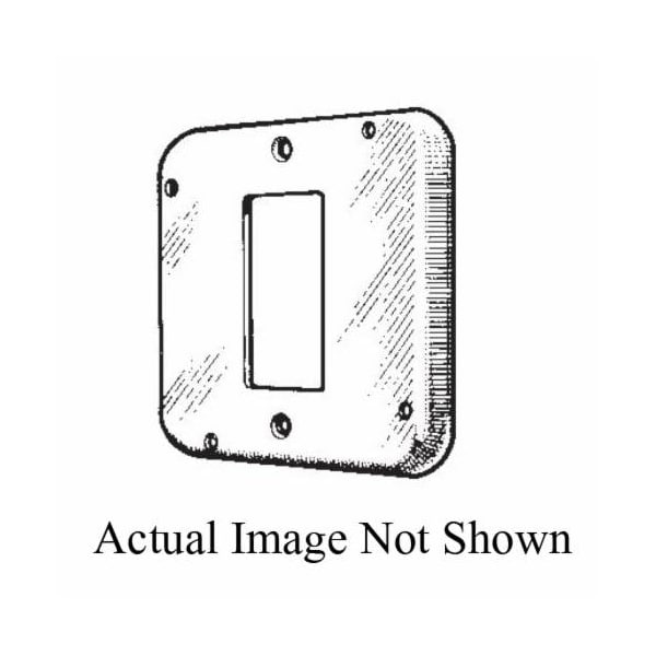 Mulberry Electrical Box Cover, Square, Steel, Raised Cover - 11532