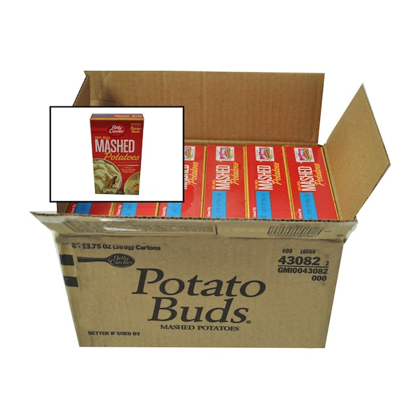 Betty Crocker Puré de Papa en Polvo 13.75 oz., Paquete de 6 - 16000-43082