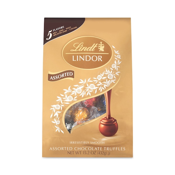 Lindt Lindor surtido de Trufas Bolsa Platinum, 15 oz, 36 piezas - L002473