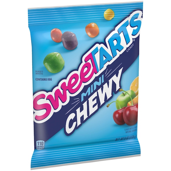 Caramelo masticable mini Sweetart 6 oz., bolsa de 12 unidades - 00079200698751U