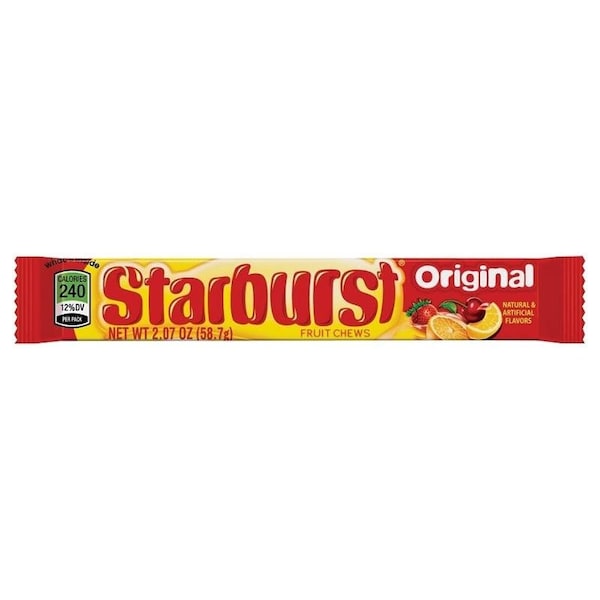 Starburst STARB36 Dulce de Frutas, Sabor a Frutas Variadas, 207 oz - 511244