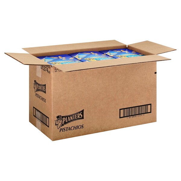 Tubos de Pistaches Tostados al Seco Planters 1.75 oz., Paquete de 108 unidades - 10029000012742