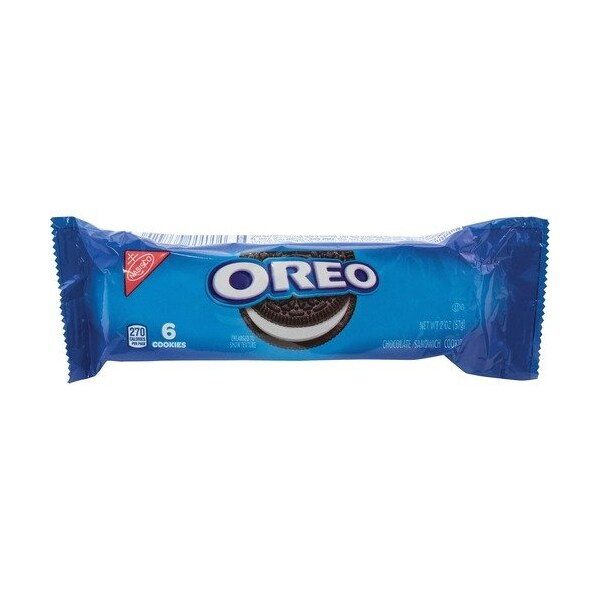 Galletas Oreo de Nabisco, rellenas con crema de vainilla, bolsas de 1.8 oz - NFG40600