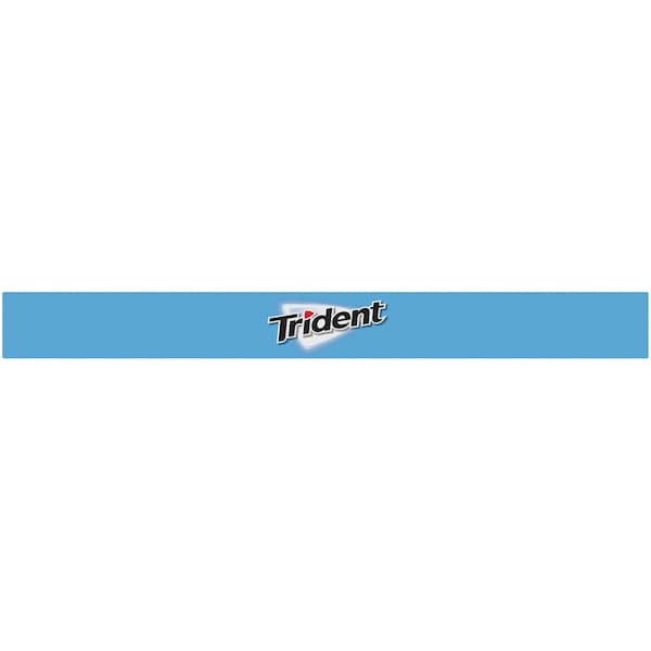 Tridente Chicle de Menta sin Gluten y sin Azúcar, 14 piezas, paquete de 144 - 01148