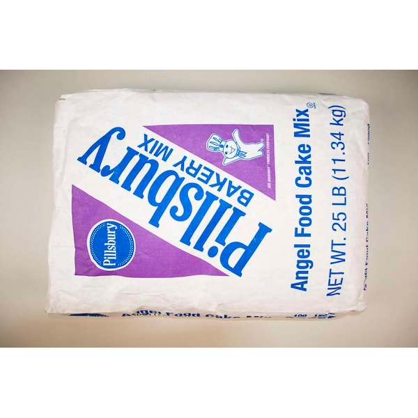 Mezcla para pastel Pillsbury Angel Food de 25 libras - 18000-37255