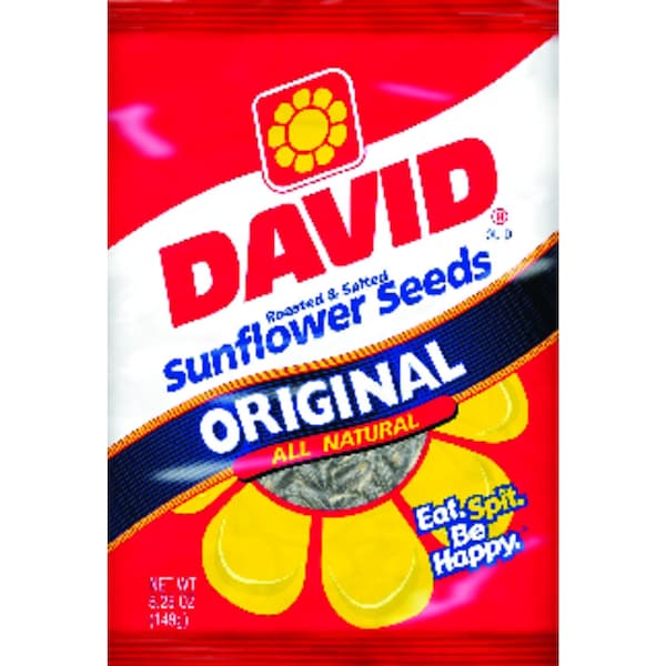 Semillas de Girasol David Original Tostadas y Saladas 5.25 oz con gancho - 496432