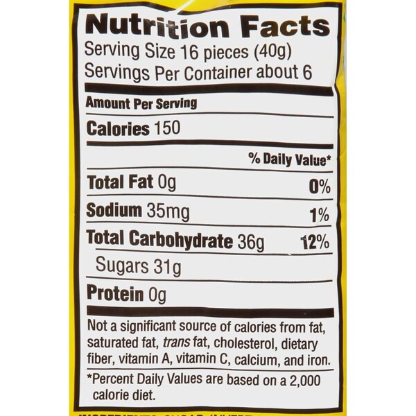 Caramelos suaves sin grasa Sour Patch Kids Tropical de 8 oz. en bolsas, paquete de 12 - 200