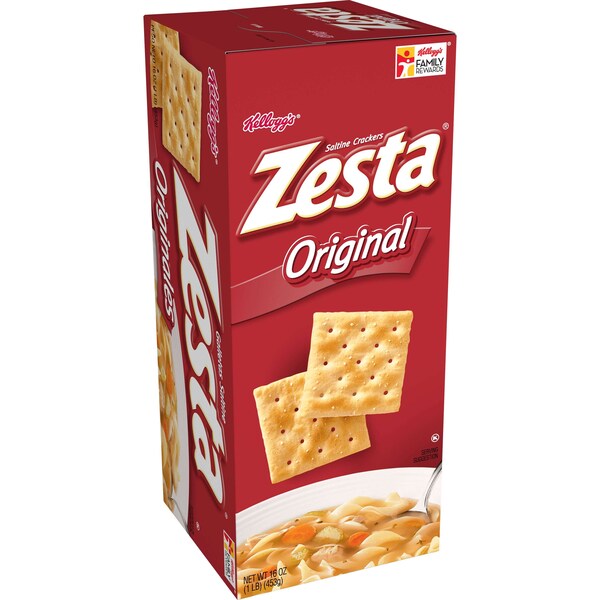 Keebler Keebler Zesta Original Galletas Soda de Sal 16 oz. Caja, PK12 - 3010000133