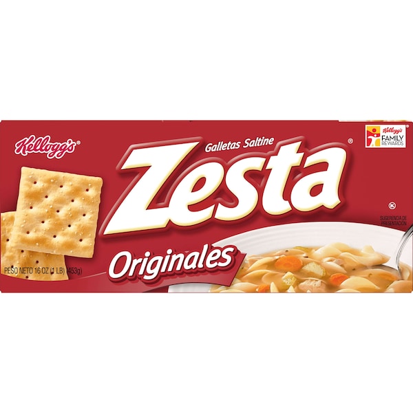 Keebler Keebler Zesta Original Galletas Soda de Sal 16 oz. Caja, PK12 - 3010000133