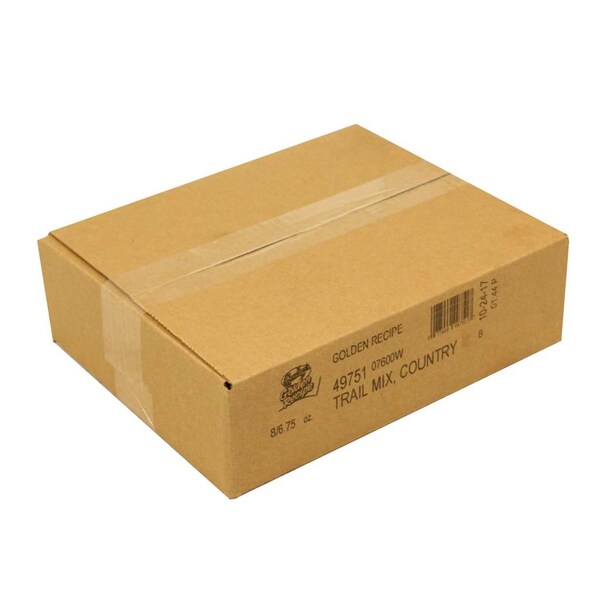 Receta Dorada de Mezcla de Frutos Secos para Senderismo de 6.75 oz, paquete de 8 - 7600