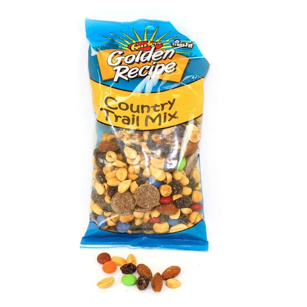 Receta Dorada de Mezcla de Frutos Secos para Senderismo de 6.75 oz, paquete de 8 - 7600