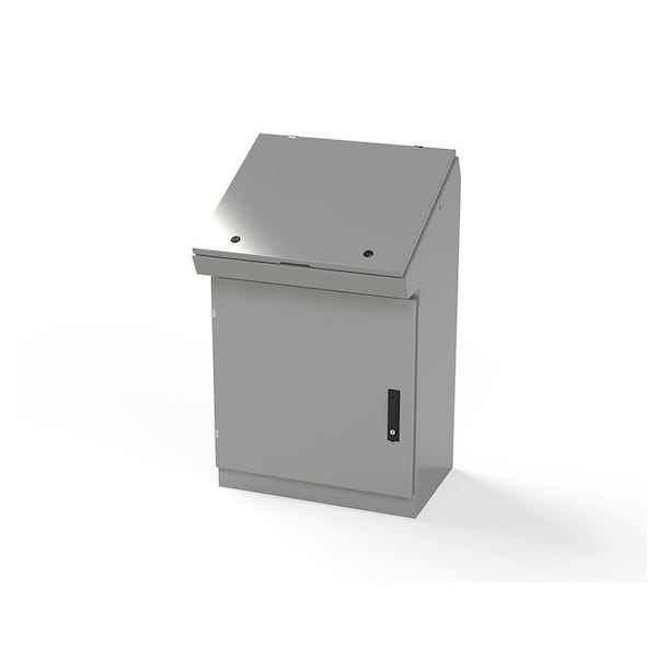 Saginaw Control & Engineering Carbon Steel Electrical Enclosures, 40-1/4 in H, 15-1/2 in D, 25-1/4 in W, NEMA 3R, 4, 12, 13 - SCE-402516SDC