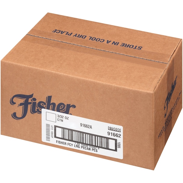 Fisher Fisher Fancy Large Pecan Pieces 32 oz., PK3 - 91662A

Piezas grandes de nuez pecana Fisher Fisher Fancy de 32 oz., PK3 - 91662A