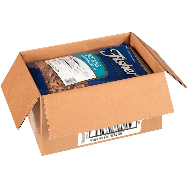 Fisher Fisher Fancy Large Pecan Pieces 32 oz., PK3 - 91662A

Piezas grandes de nuez pecana Fisher Fisher Fancy de 32 oz., PK3 - 91662A