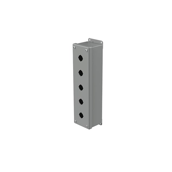 Nvent Hoffman Mild Steel Electrical Enclosures, 12-1/2 in H, 2-3/4 in D, 3-1/4 in W, NEMA 12, Screw On - E5PBG