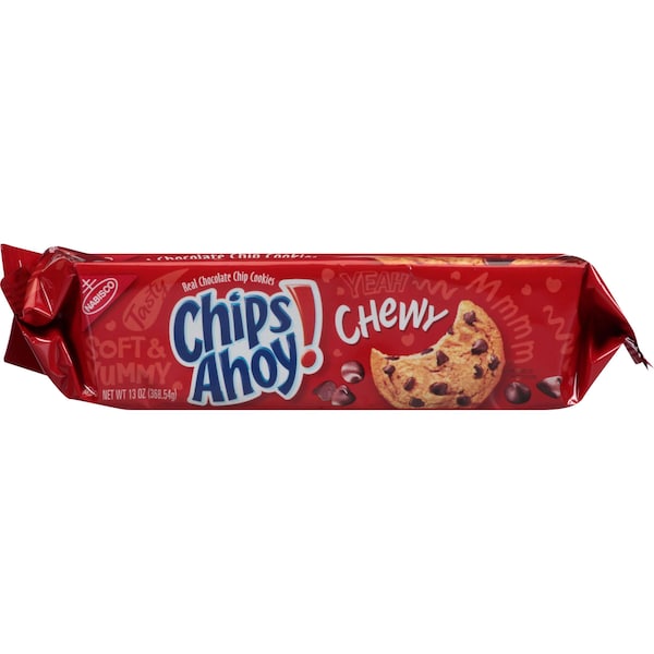 Chips Ahoy! Galletas de Chocolate con Chispas de Chocolate masticables de Nabisco Chips Ahoy 13 oz., Paquete de 12 - 03223