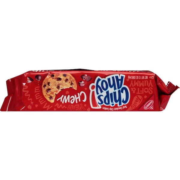 Chips Ahoy! Galletas de Chocolate con Chispas de Chocolate masticables de Nabisco Chips Ahoy 13 oz., Paquete de 12 - 03223