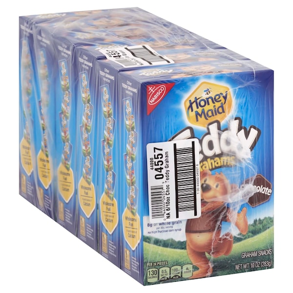 Galletas de Chocolate Teddy Grahams Nabisco Nabisco 10 oz., paquete de 6 - 04557