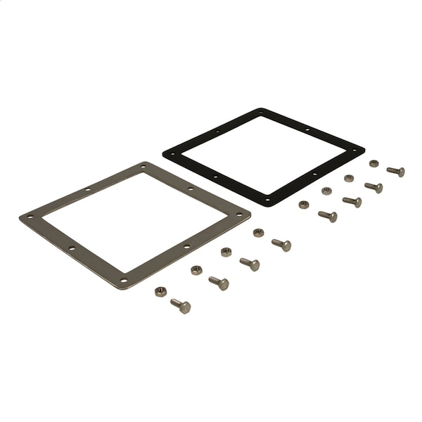Wiegmann Box Adapter, 3 in. H x 6 in. W x 6 in. L, Stainless Steel - SSJWA4