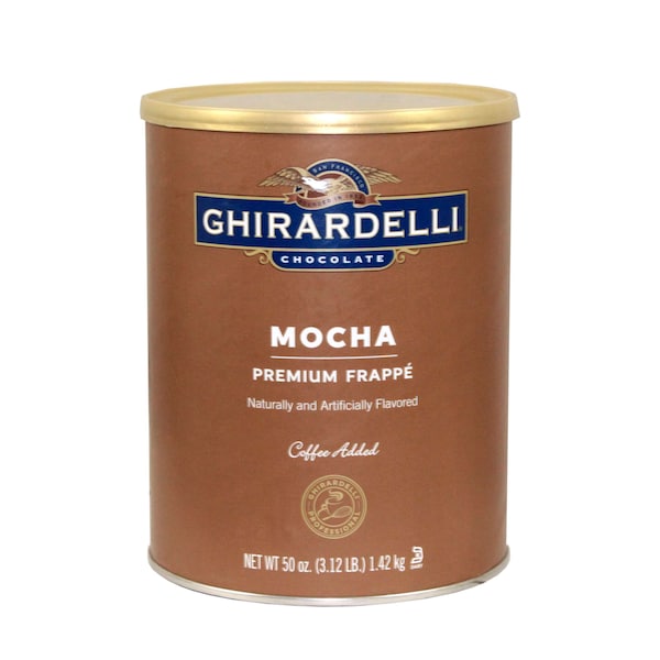 Ghirardelli Mocha Frappe de 3.12 libras en lata, paquete de 6 - 66211