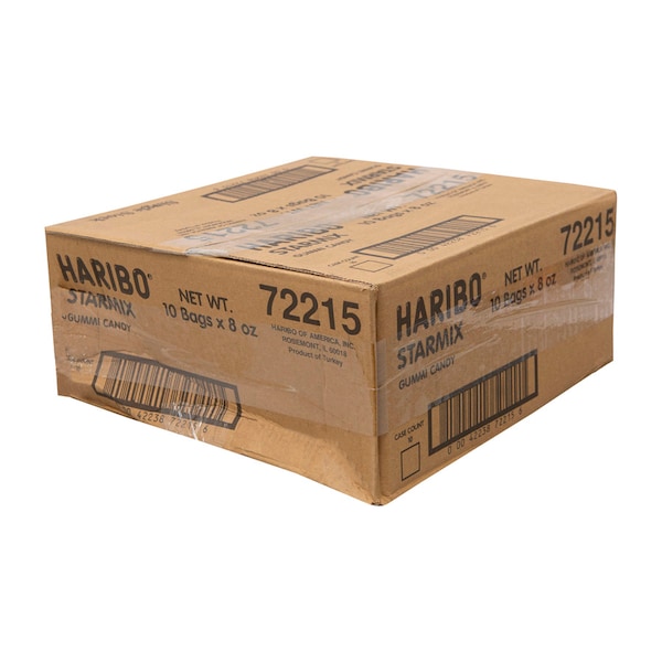 Haribo Dulces de goma para confitería Starmix de 8 oz. Bolsa, Paquete de 10 - 72215