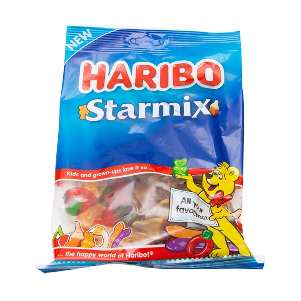 Haribo Dulces de goma para confitería Starmix de 8 oz. Bolsa, Paquete de 10 - 72215