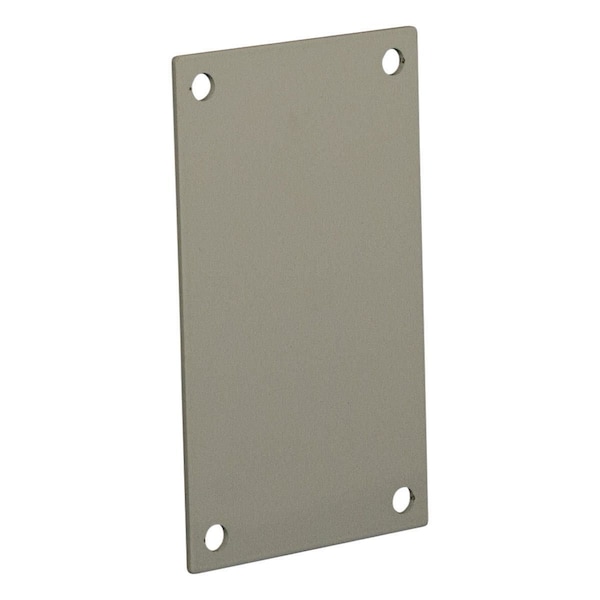 Wiegmann Back Panel, 8 in. H x 5 in. W, Carbon Steel - HW-MP906CS
