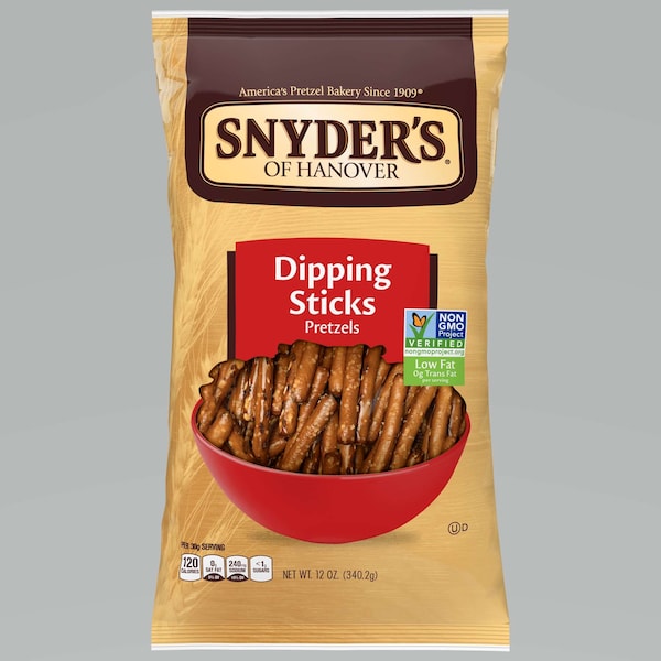 Snyders Of Hanover Palitos para Untar Pretzel Snyder's Of Hanover 12 oz. Bolsa, PK12 - 103403