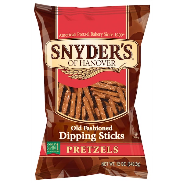 Snyders Of Hanover Palitos para Untar Pretzel Snyder's Of Hanover 12 oz. Bolsa, PK12 - 103403