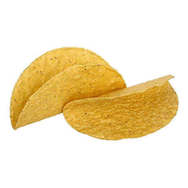 Mission Foods 6" Conchas para Tacos Amarillos Grandes, Paquete de 200 - 10115