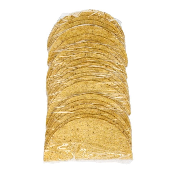Mission Foods 6" Conchas para Tacos Amarillos Grandes, Paquete de 200 - 10115