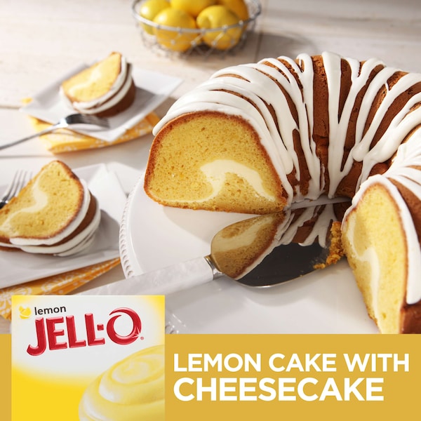 Pudding de Limón Instantáneo Jell-O 3.4 oz., Paquete de 24 - 10043000204402