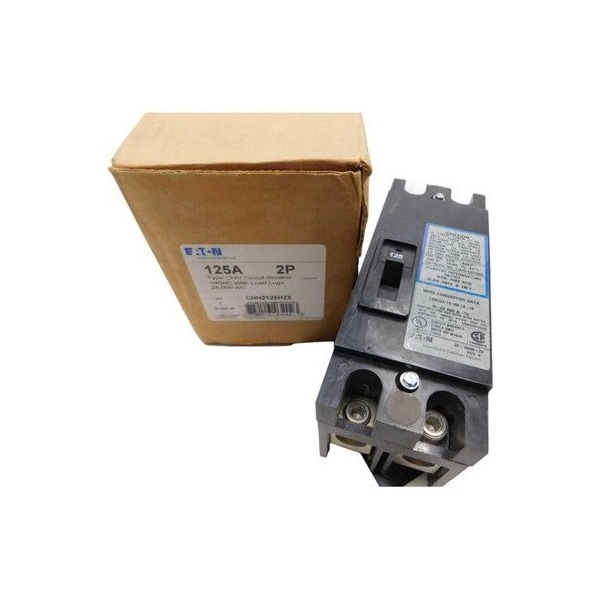 Eaton Molded Case Breakers MCCBs CHH 2P 125A 240V 50/60Hz 2Ph - CHH2125H2X