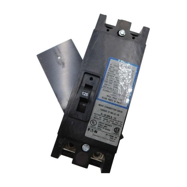 Eaton Molded Case Breakers MCCBs CHH 2P 125A 240V 50/60Hz 2Ph - CHH2125H2X