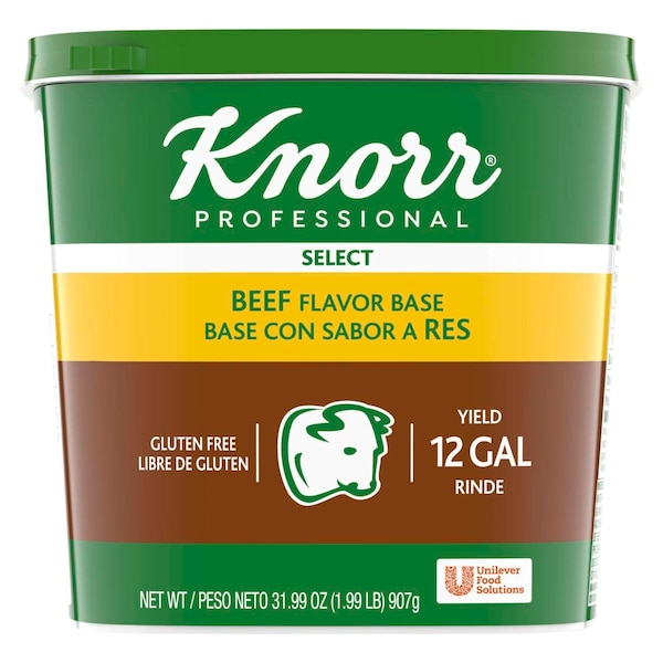 Knorr Knorr Select Dry Beef 1.99lbs, PK6 - 84137569

Se traduce como: Knorr Knorr Select Dry Beef 1.99 lbs, Paquete de 6 - 84137569