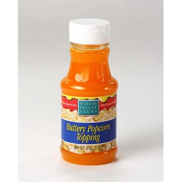 Wabash Valley Farms 77262 Salsa con mantequilla para palomitas de maíz de 8 oz - 77262