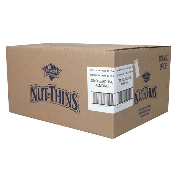 Almendras Blue Diamond Nut Thins Almond Smokehouse, paquete de 12 - 04431