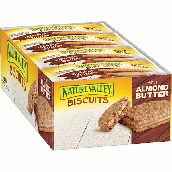 Nature Valley Galletas con Mantequilla de Almendra 21.6 oz., PK96 - 16000-47879