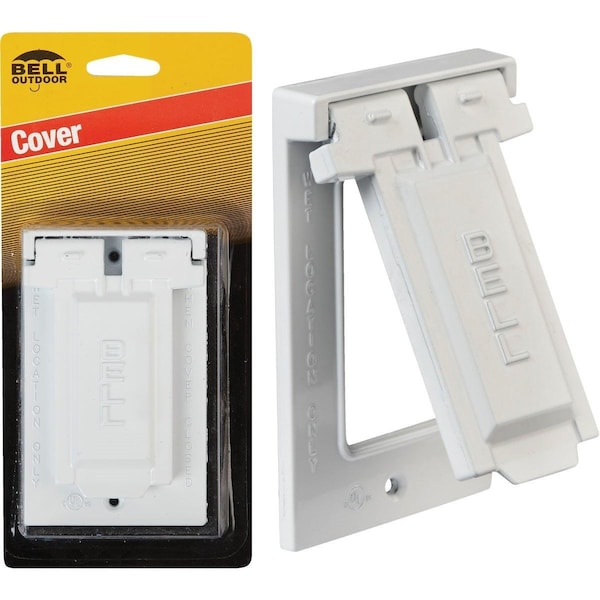Bell Electrical Box Cover, 1 Gang, Aluminum - 5103-6